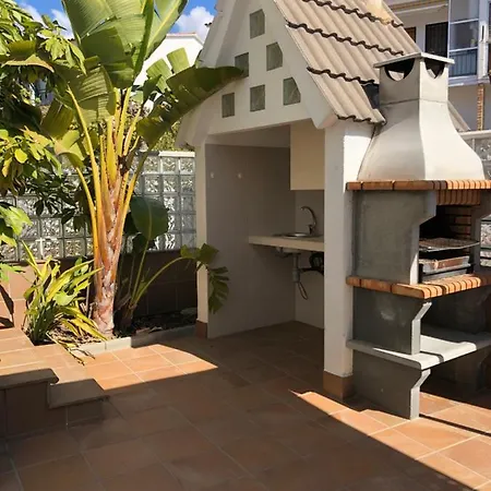 Casa Adosada Con Piscina En Comarruga Ferienhaus *